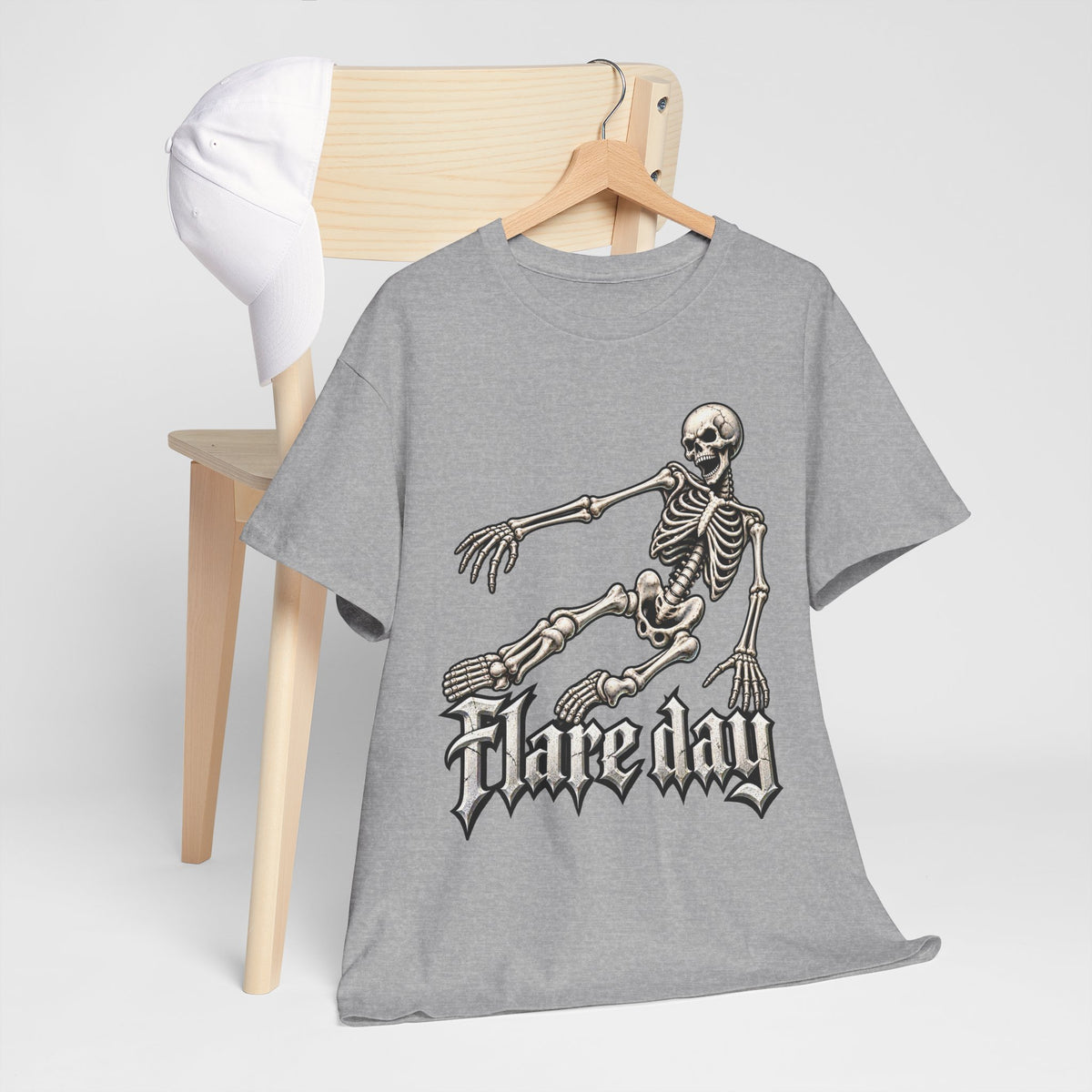 Fair Day Multiple Sclerosis Awareness Skeleton Tee | Skate Skull Graphic T-Shirt