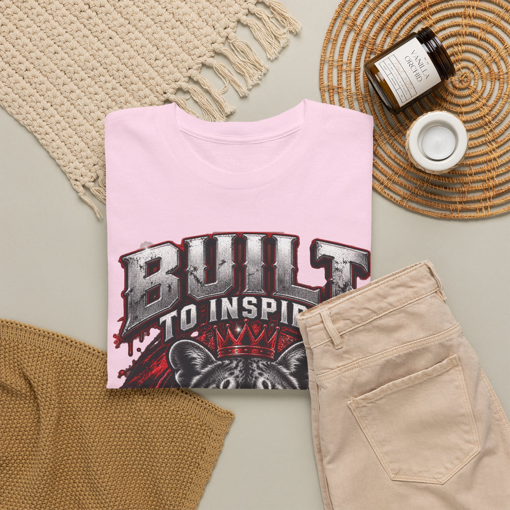 Built to Inspire His Purpose Couples Tiger Graphic T-Shirt