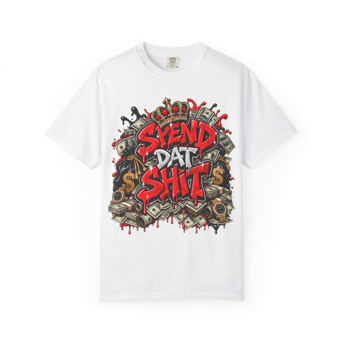 Spend Dat Shit T-shirt | Graffiti Money Street Art Tee