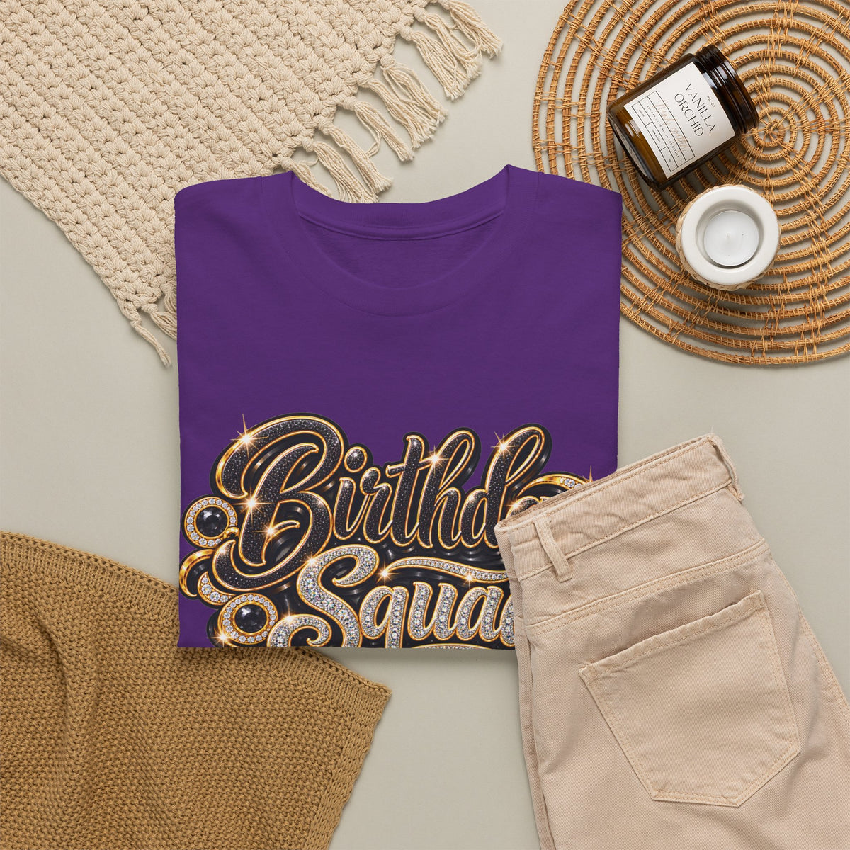 Birthday Squad Graphic Tee