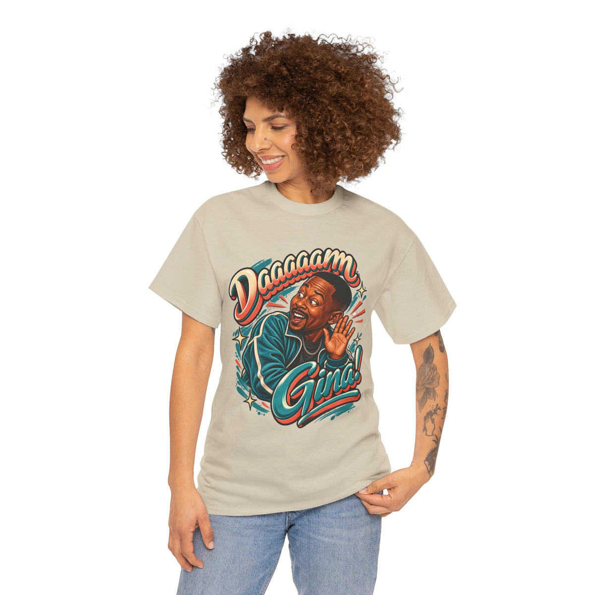 Martin Dammmn Gìna Graphic Tee