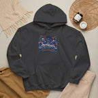 Detroit Skyline Collage Hoodie | Motor City Landmarks sweatshirt