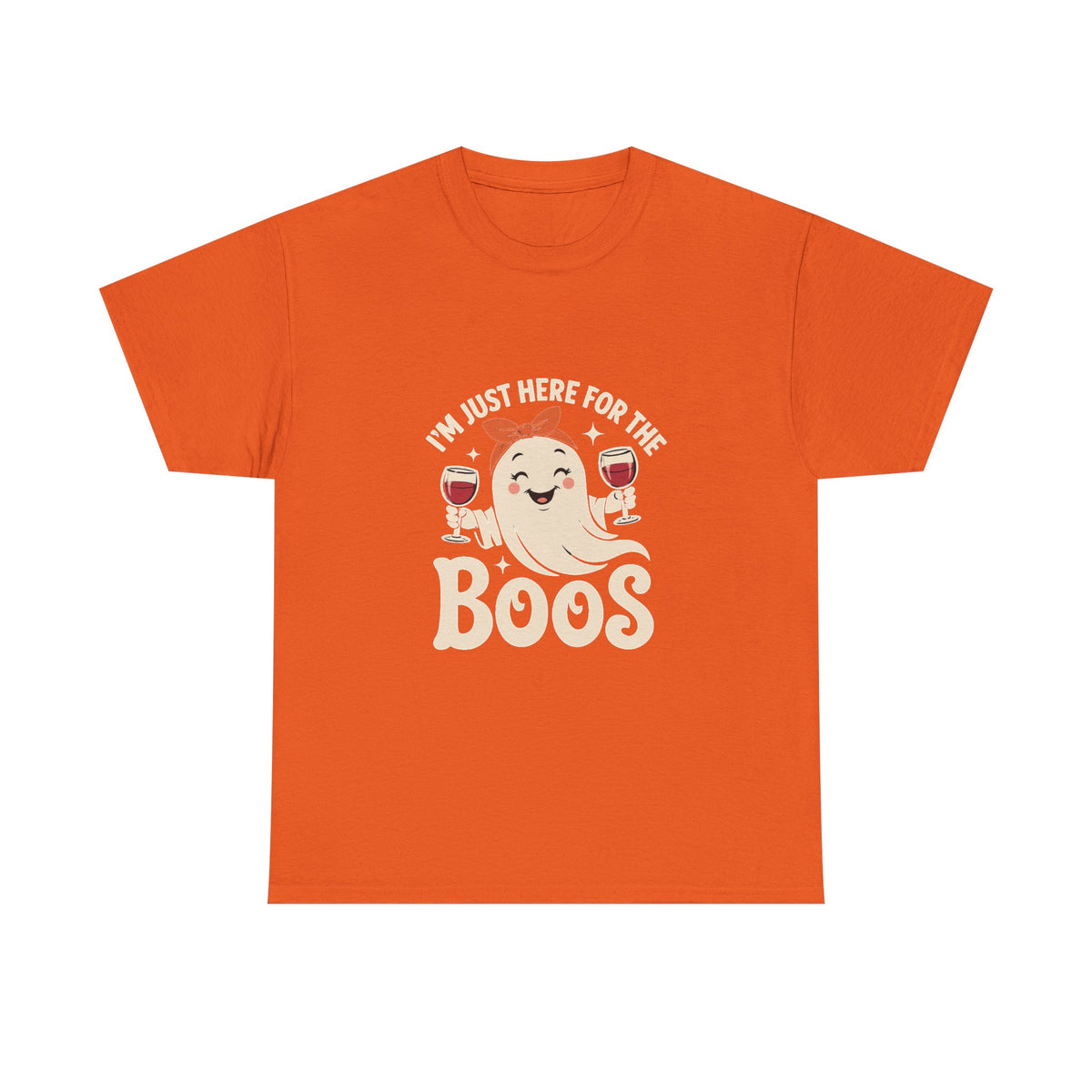 Rosie Ghost with Wine Boos T-Shirt | Halloween Wine Lover Tee