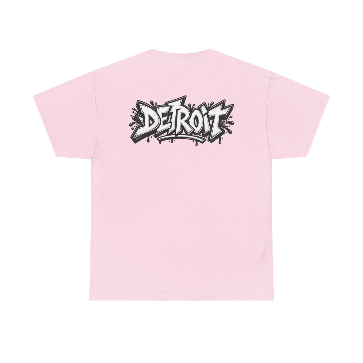 Detroit Lion Graffiti tee | Colorful Drip Lion Detroit Tee