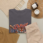 Detroit Tiger Baseball T-Shirt | Detroit skyline, claw marks
