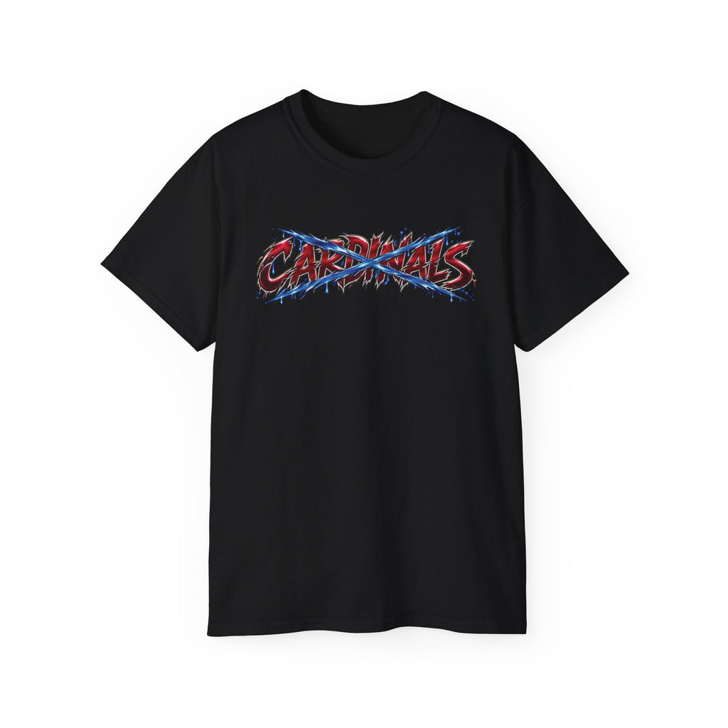 Detroit vs Arizona Rivalry Graphic Tee | Lions vs Cardinals Illustration, Bold Lettering