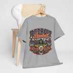 Detroit Baseball Tee | Motor City 313 Vintage Baseball Design