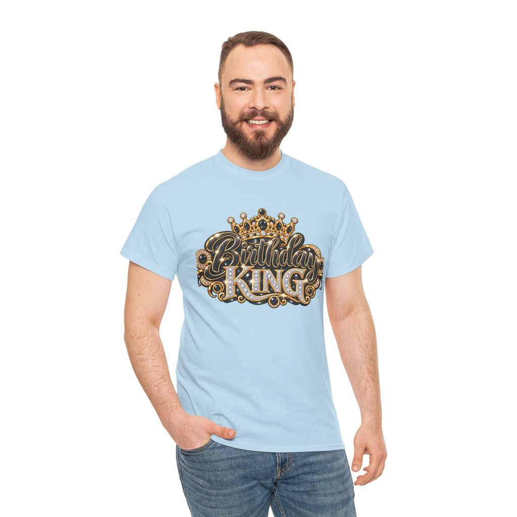 Birthday King Crown Graphic T-Shirt