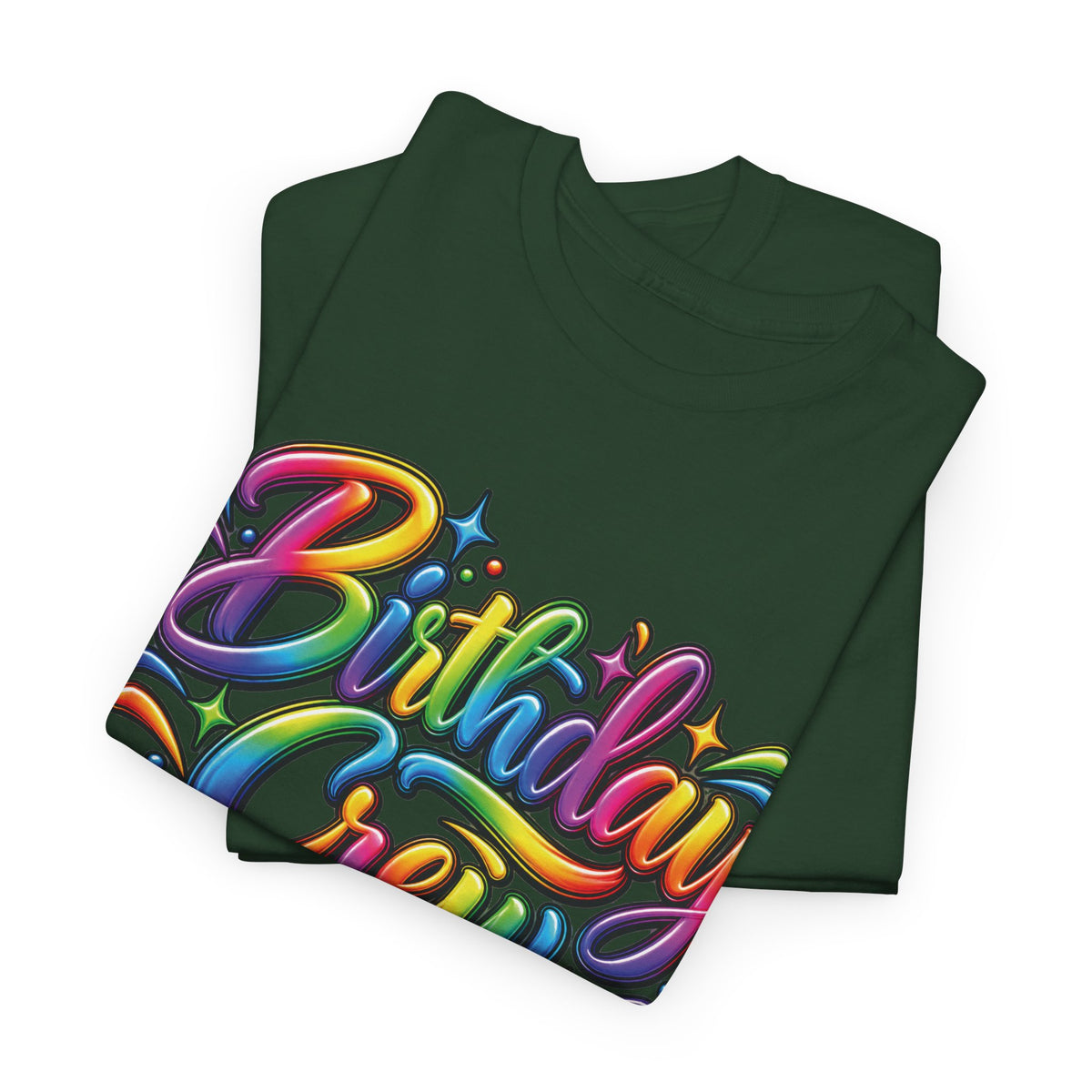 Birthday Crew Colorful Celebration T-Shirt