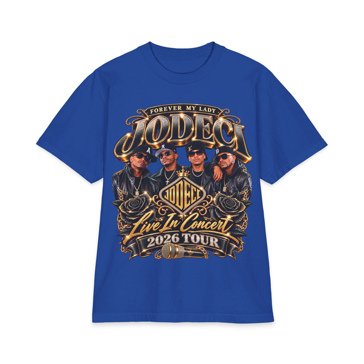 Jodeci Live In Concert 2026 Tour T-Shirt | R&B Band Tee