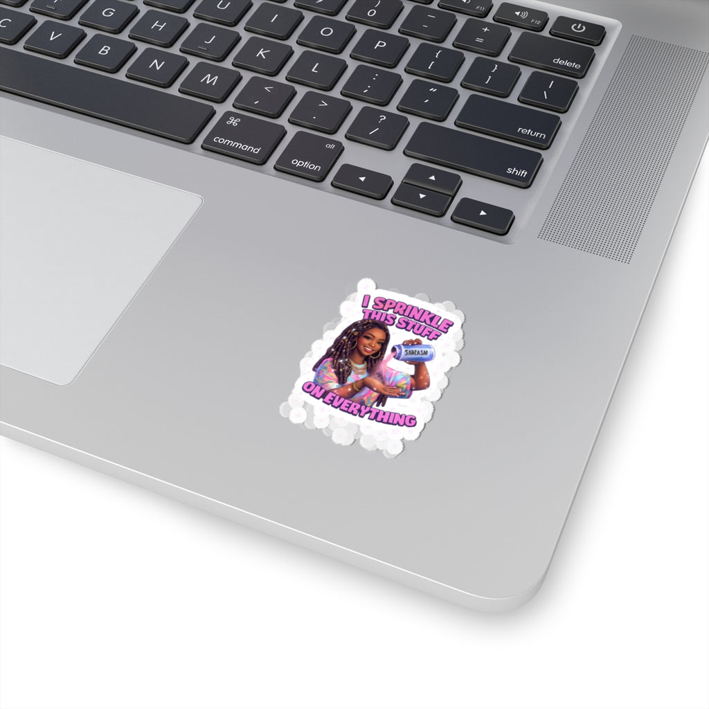 I Sprinkle This Stuff On Everything Sticker | Kiss-Cut Sticker