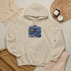 Detroit Cityscape collage Hoodie | 313 skyline graphic sweatshirt