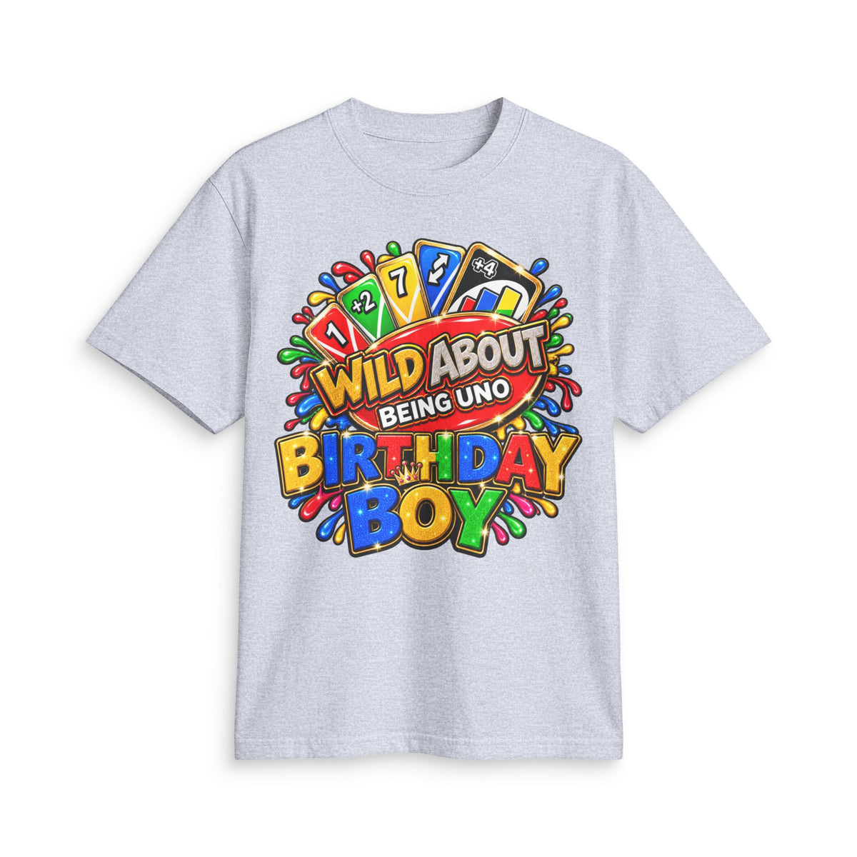 Wild About Being Uno Birthday Boy T-Shirt | Custom Name & Age
