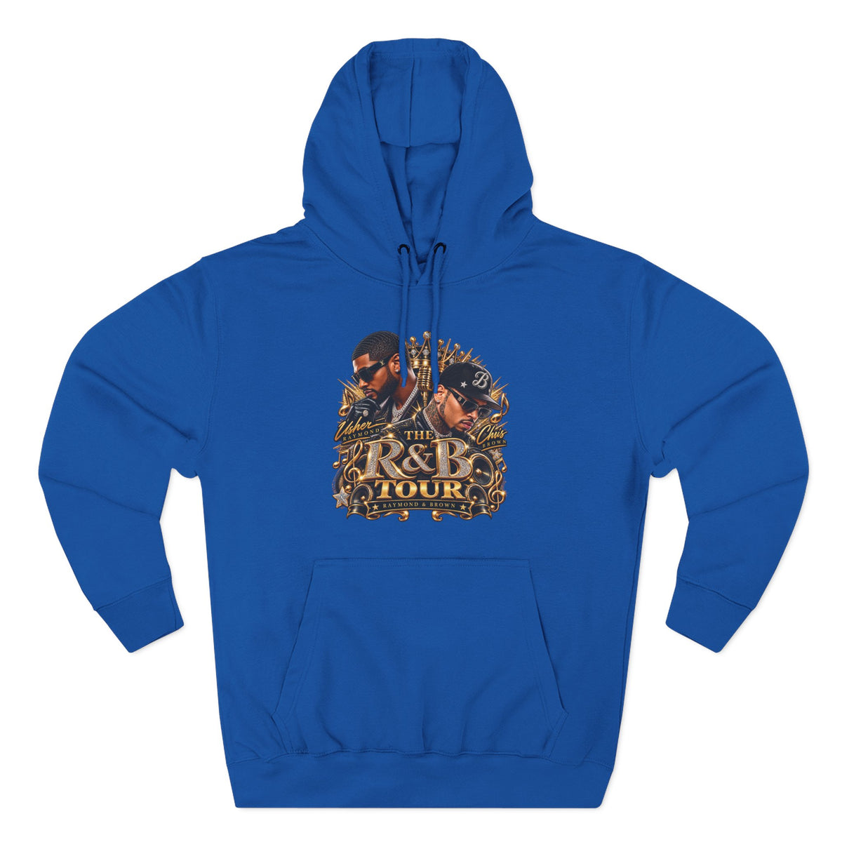 R&B Tour Graphic Hoodie | Music Concert Vintage Portraits