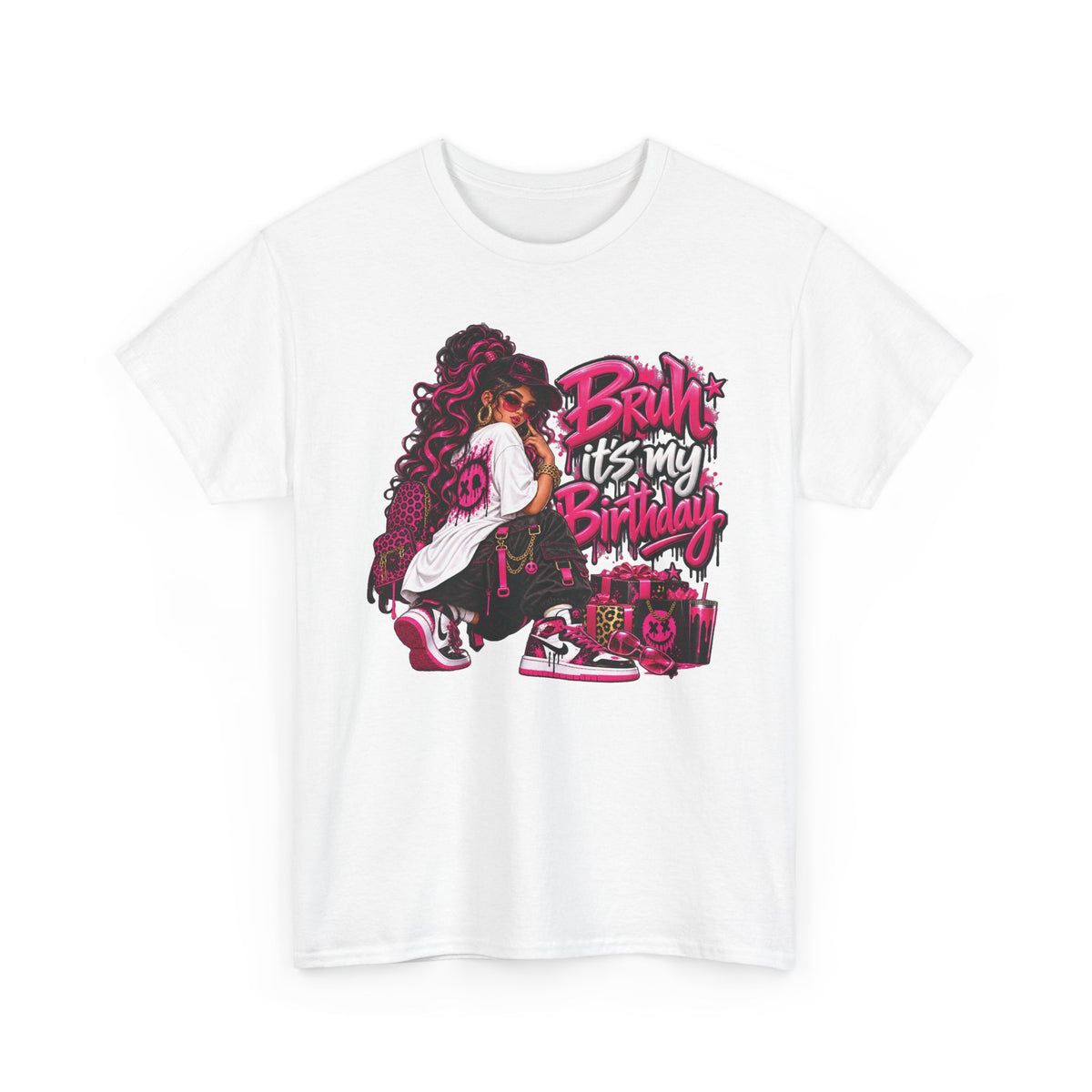 “Bruh, It’s My Birthday” Birthday Graphic T-Shirt