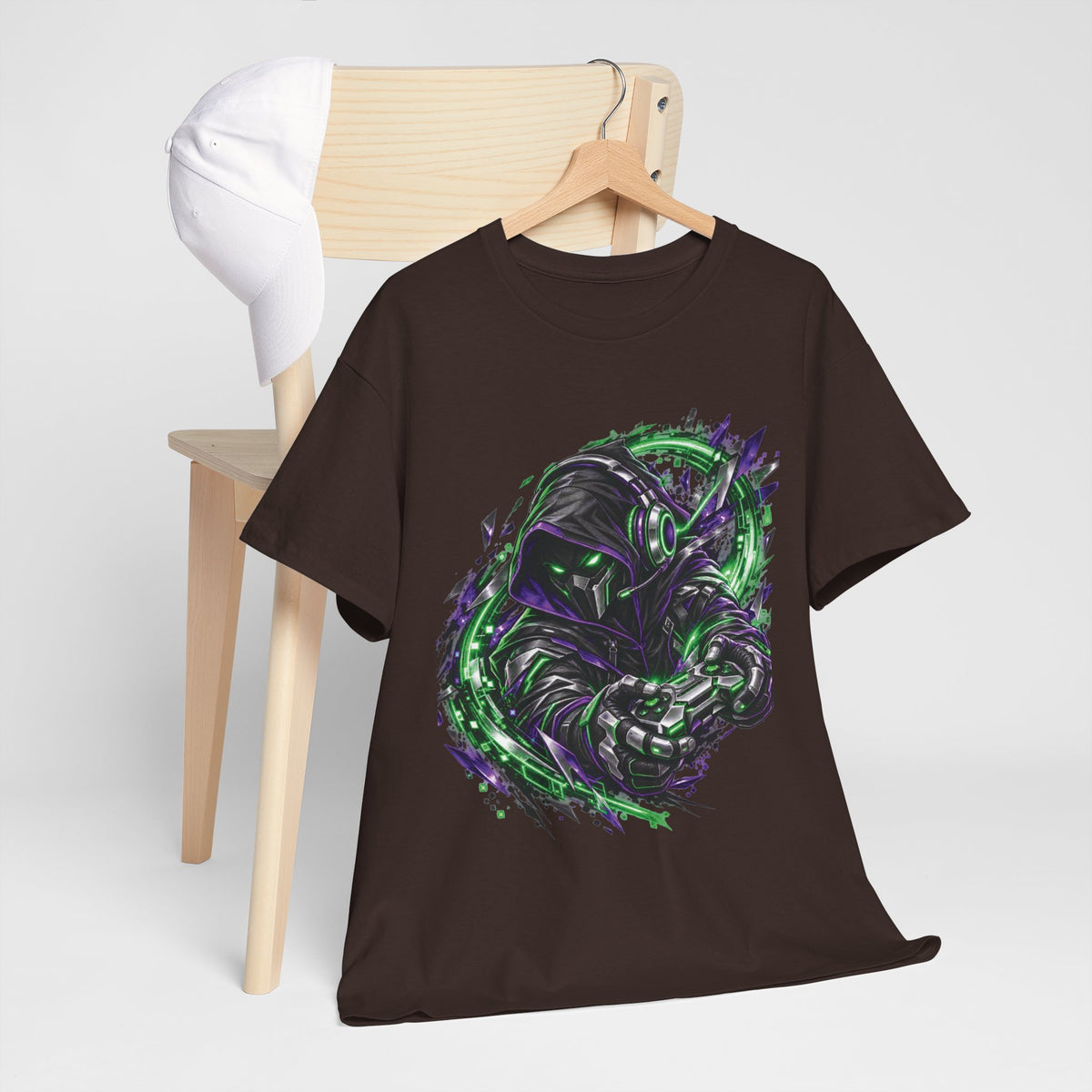 Dark Fantasy Samurai Warrior Video Game T-Shirt