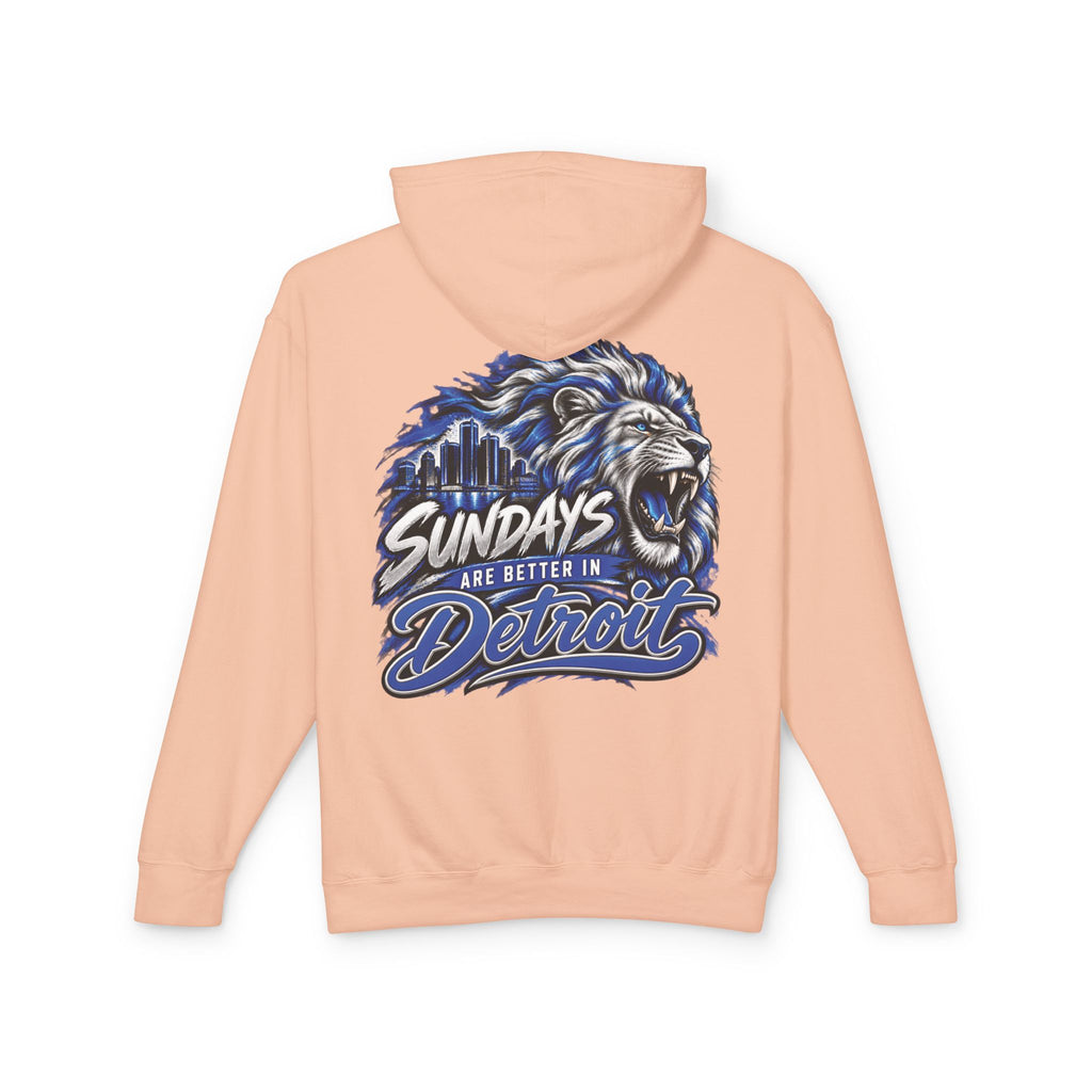 Detroit Motor City Grit Sundays Hoodie
