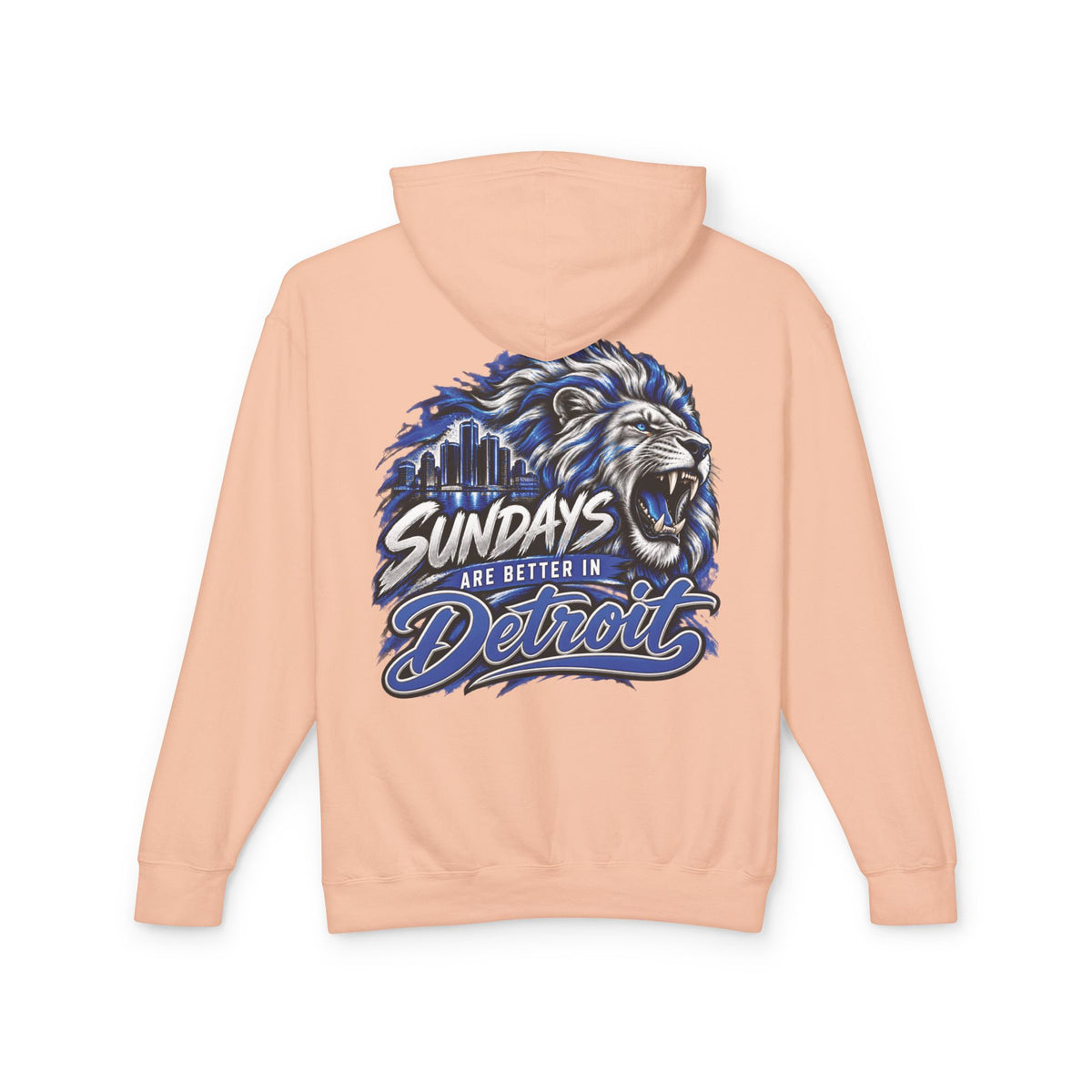 Detroit Motor City Grit Sundays Hoodie