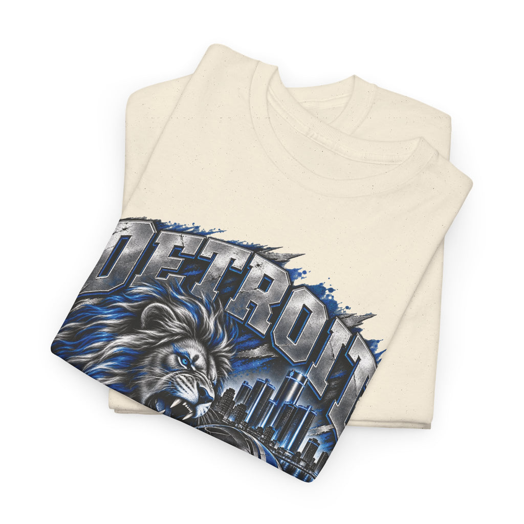 Detroit Football Lion Graphic Tee