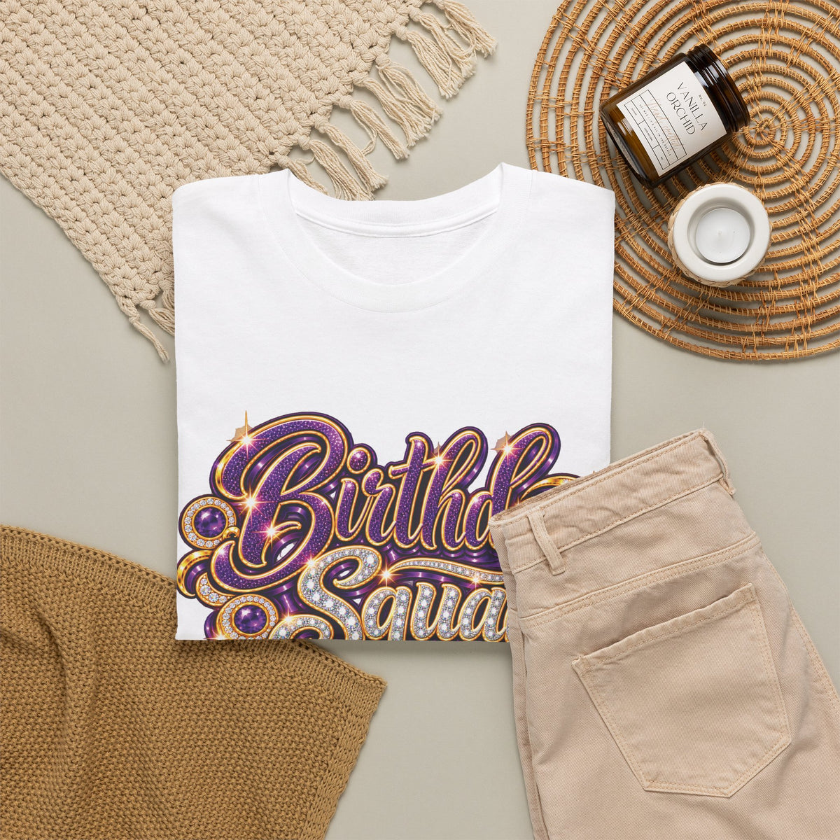 Birthday Squad Celebration T-Shirt