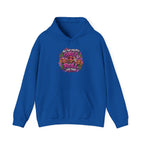 Girls Who Rock Roll Skate Hoodie | Retro Neon Skate Graphic