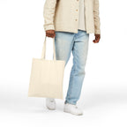 MJ King of Rock design Tote Bag | Retro music graphic canvas tote