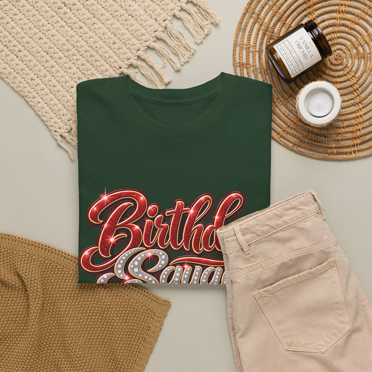 Birthday Squad Graphic T-Shirt