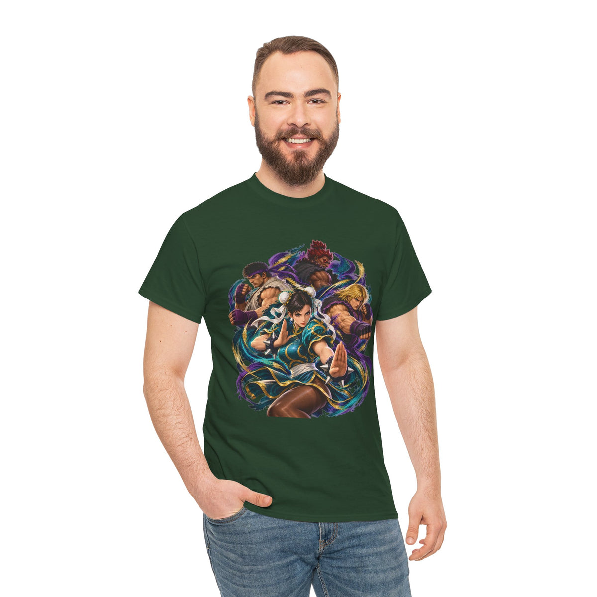 Street Fighter Characters Graphic T-Shirt