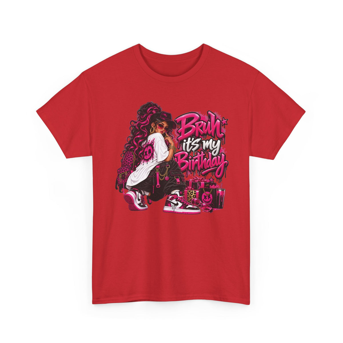“Bruh, It’s My Birthday” Birthday Graphic T-Shirt