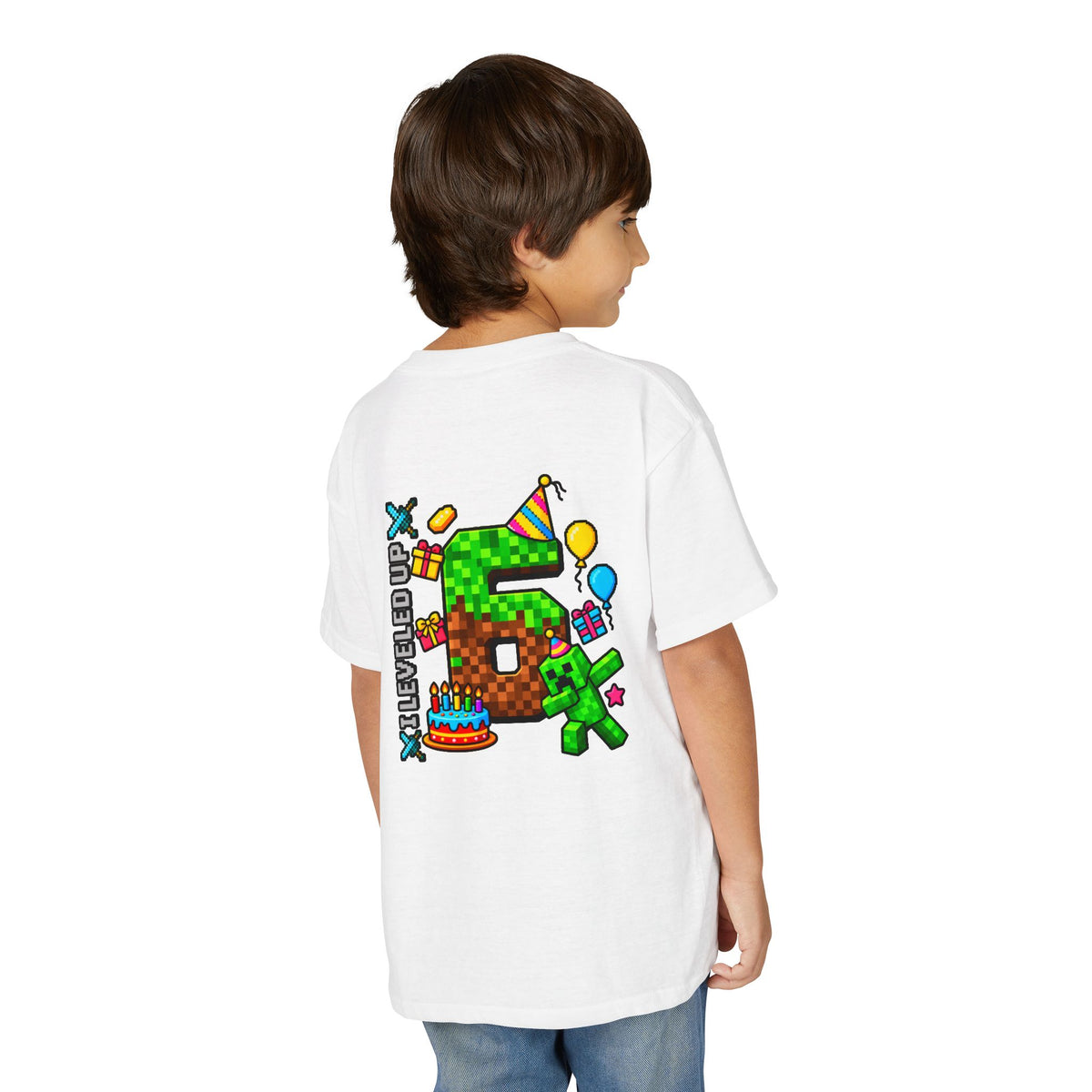 Bruh It’s My Birthday Youth T-Shirt – Pixel Gaming Birthday Shirt