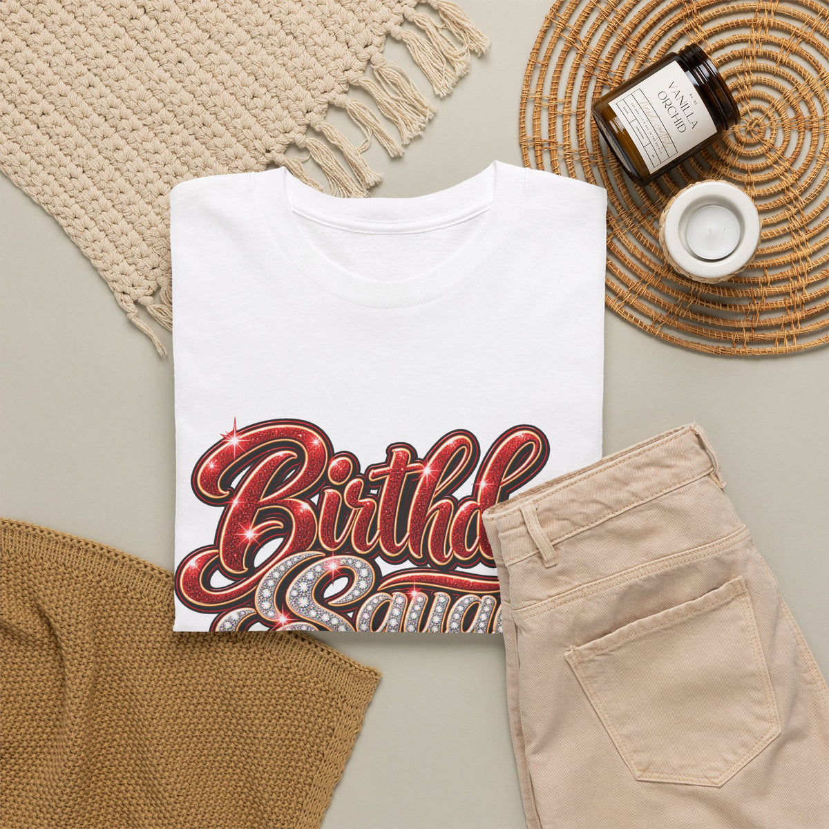Birthday Squad Graphic T-Shirt