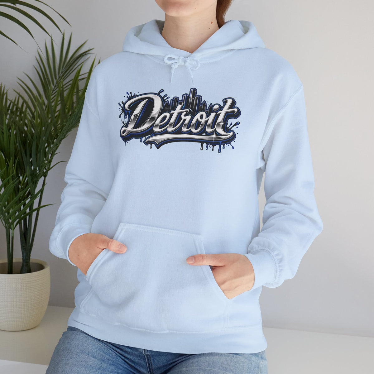 Detroit 313 City Pride Hoodie