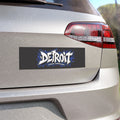 Detroit Graffiti Script Car Magnet | City Street Art Decal