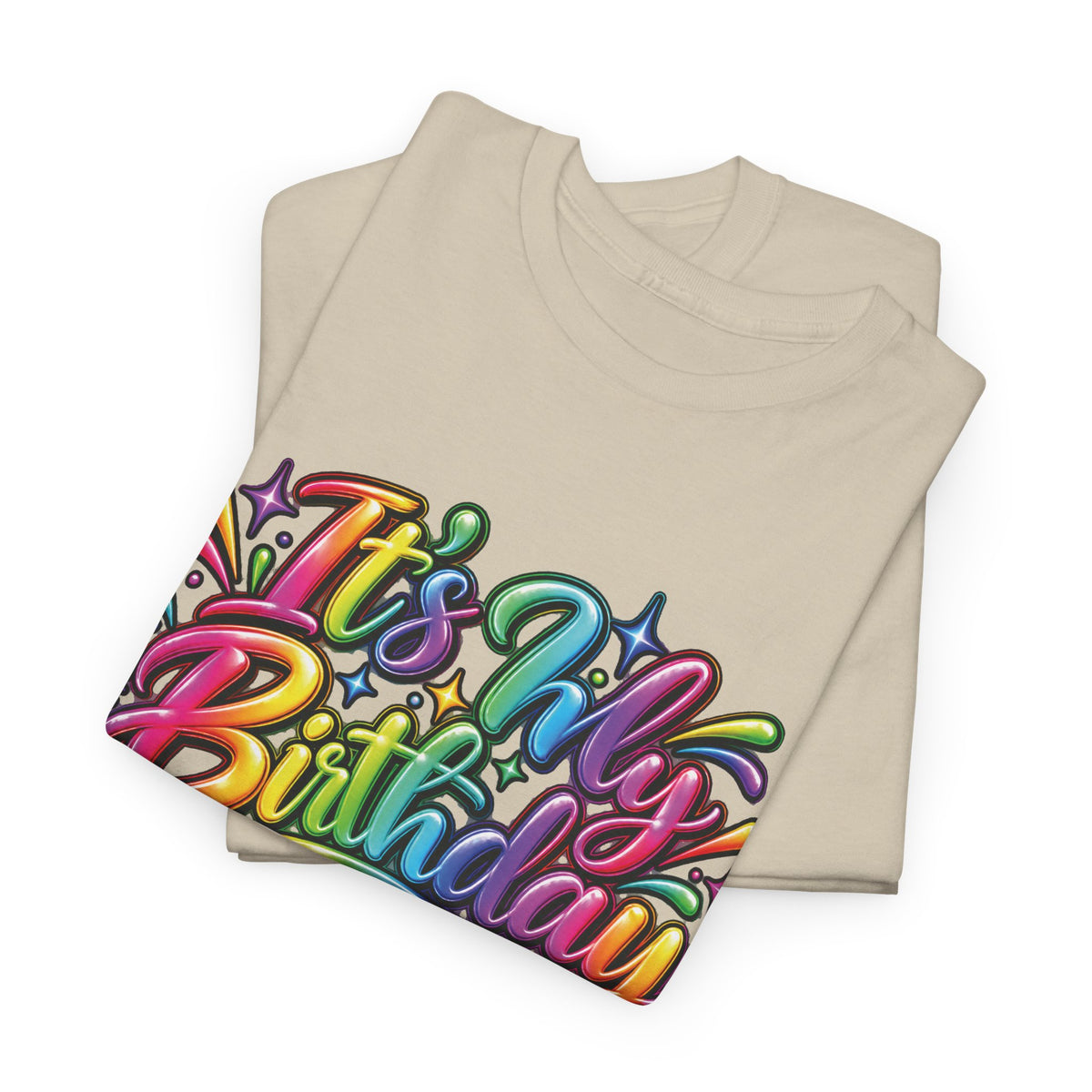 It’s My Birthday Colorful Celebration T-Shirt