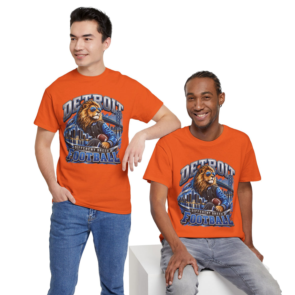 Detroit Lions Football Graphic T-Shirt
