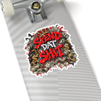 Spend Dat Shit sticker | Kiss-cut vinyl money graffiti design