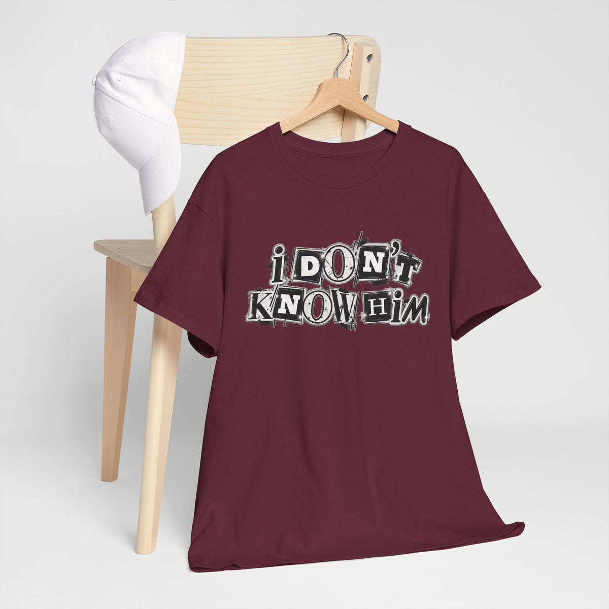 I Don’t Know Him Couples Statement T-Shirt