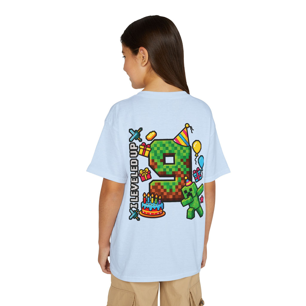 Minecraft Birthday Youth T-Shirt – “Bruh, It’s My Birthday” Gamer Party Tee