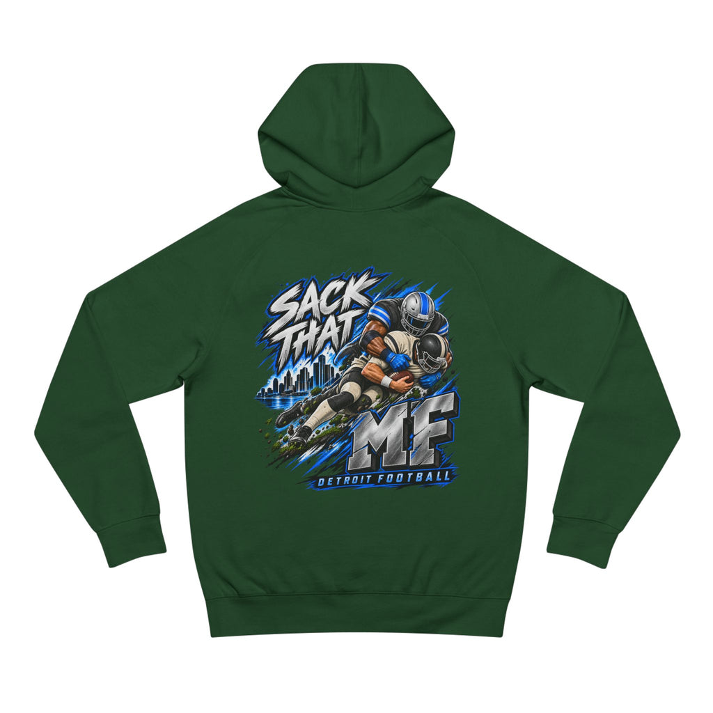 Detroit Motor City Grit & Sack That MF Football Hoodie
