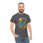 Different Is Beautiful Autism Puzzle Heart T-Shirt | Neurodiversity Awareness Tee