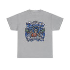 Detroit Basketball Lion Graphic Tee | Motor City D Old English Logo