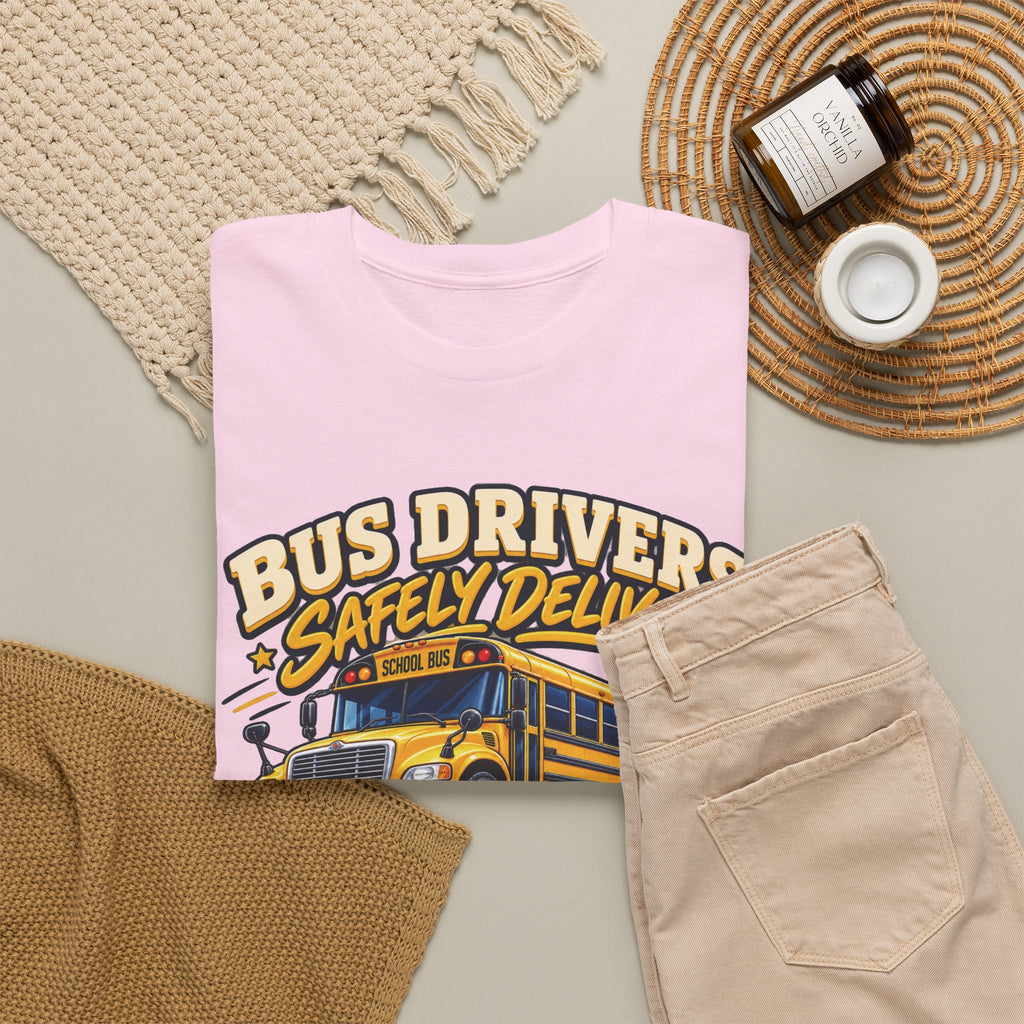 Bus Drivers Safely Deliver Futures Graphic T-Shirt