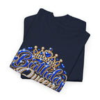Birthday Blue Queen Crown Graphic Tee