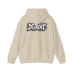 Detroit Graffiti Lion Hoodie | Colorful Street Art Pullover