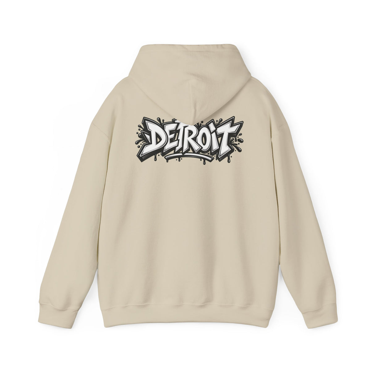 Detroit Graffiti Lion Hoodie | Colorful Street Art Pullover