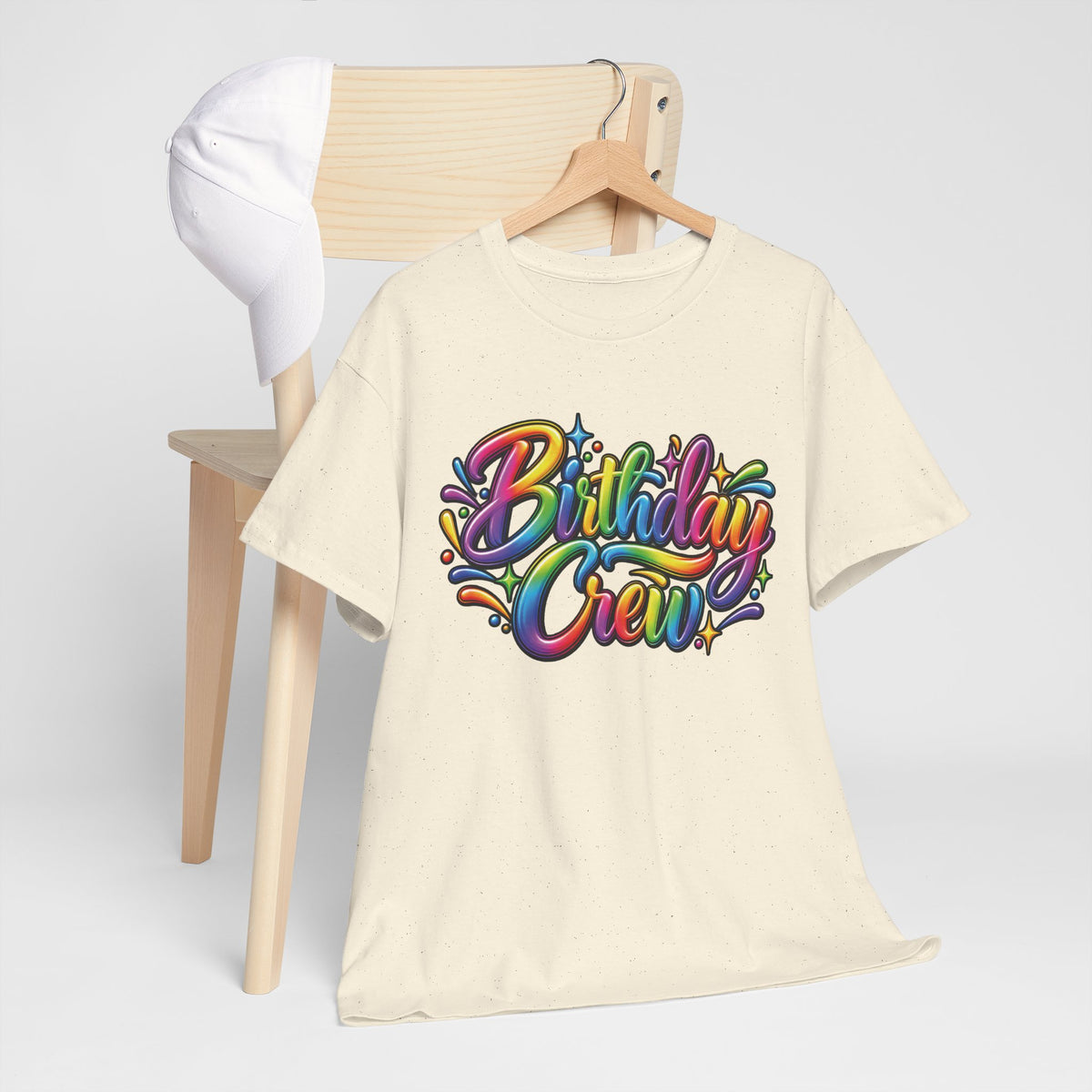 Birthday Crew Colorful Celebration T-Shirt