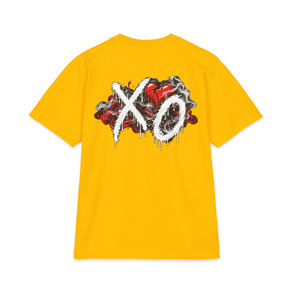 XO Heart Graphic T-Shirt | Weeknd Style Music Portrait Tee