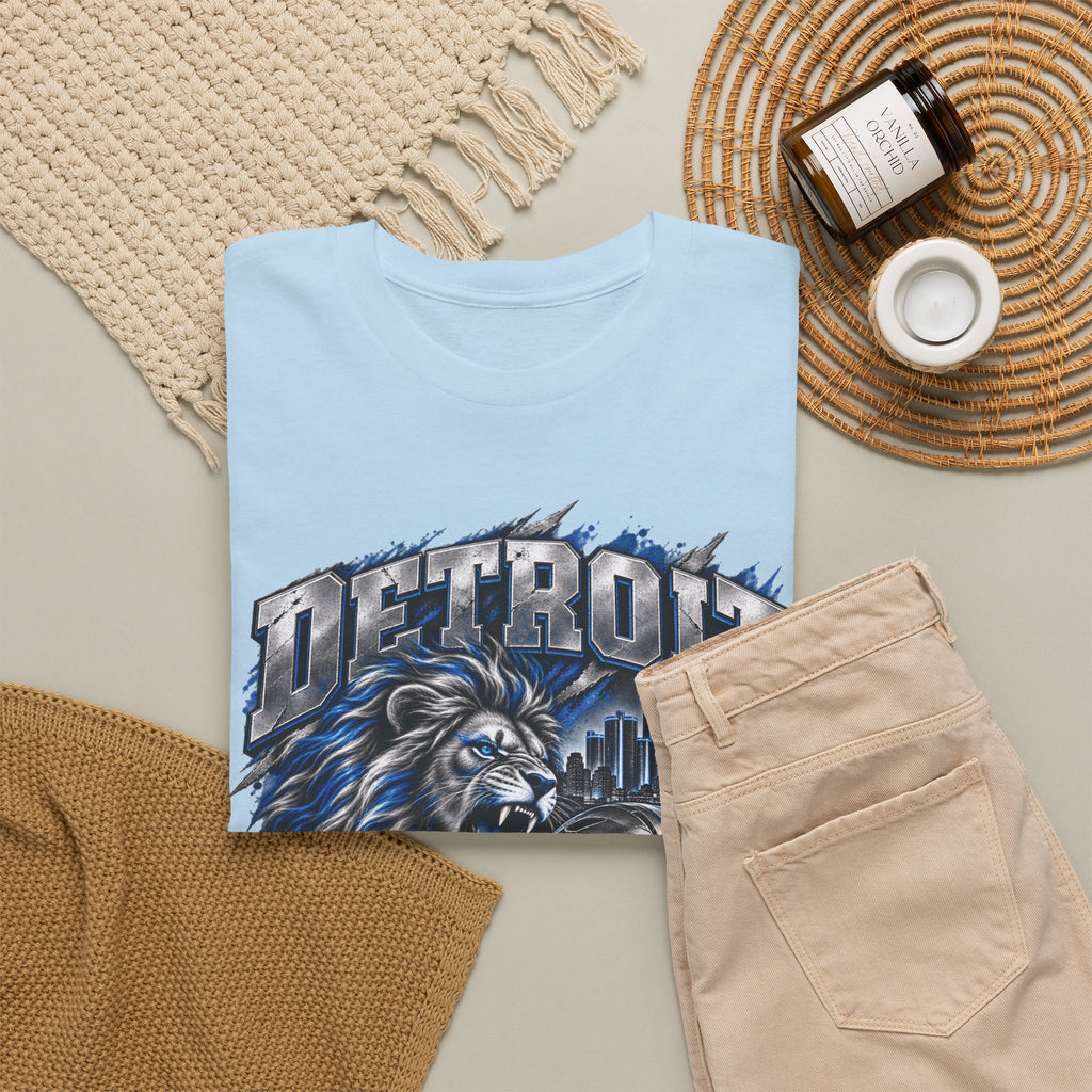 Detroit Football Lion Graphic Tee