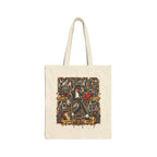 MJ King of Rock design Tote Bag | Retro music graphic canvas tote