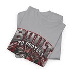 Built to Protect Her Peace Couples Graphic T-Shirt